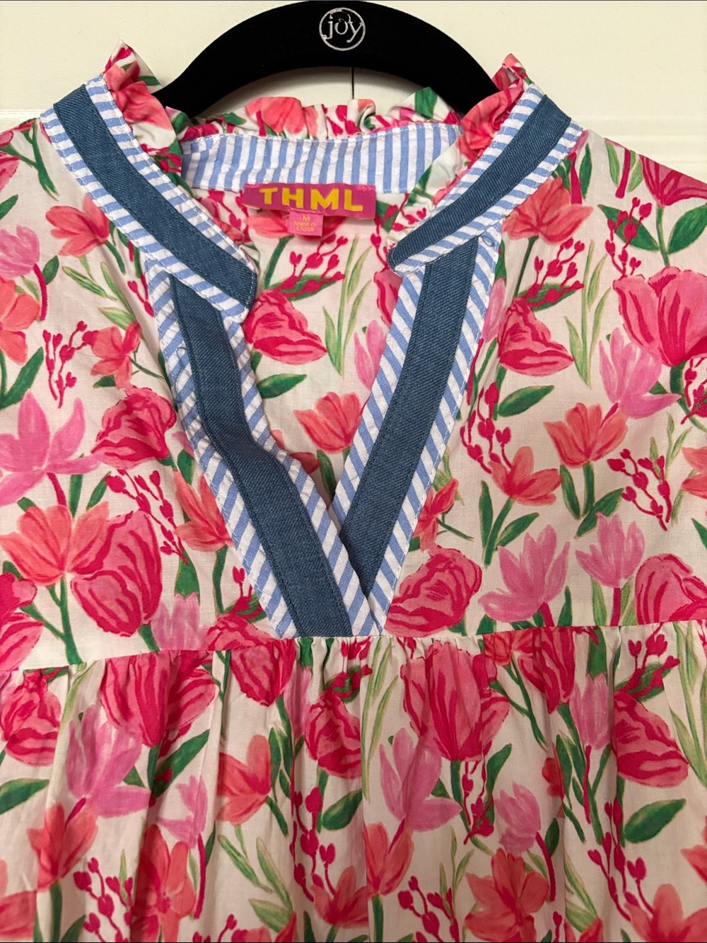 THML Floral Print Top - Picture 7 of 8